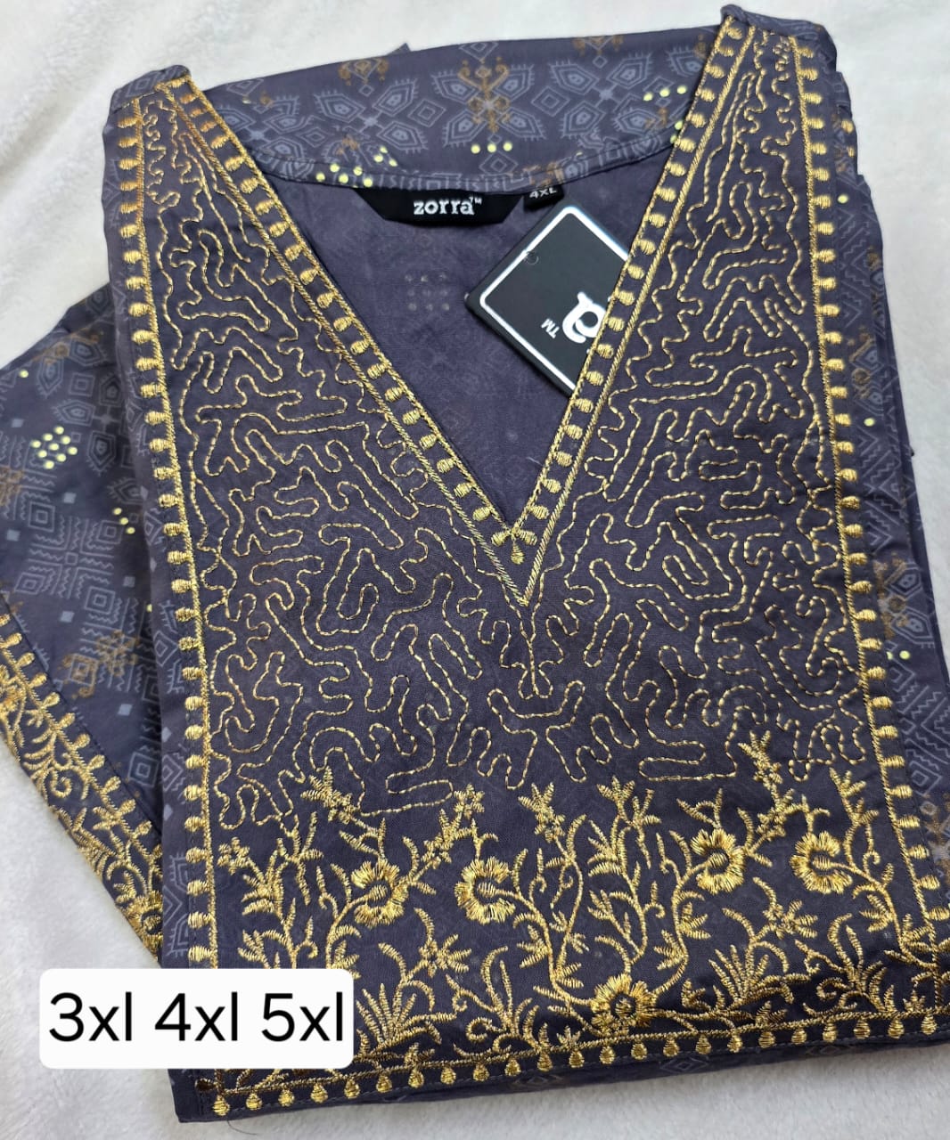 Zorra Rayon Straight Cut Kurtis