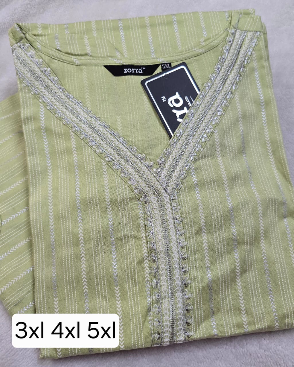 Zorra Rayon Straight Cut Kurtis