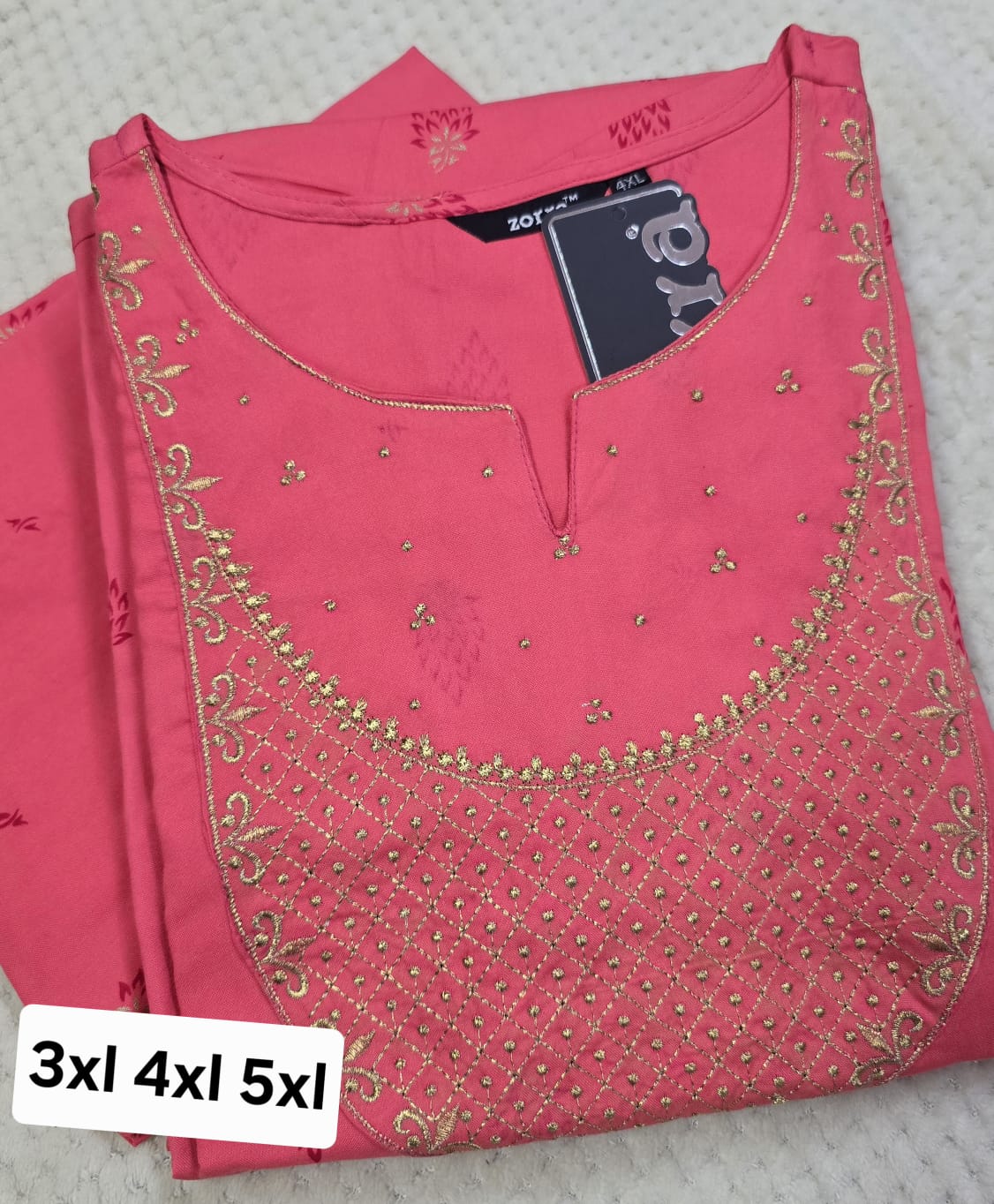 Zorra Rayon Straight Cut Kurtis