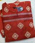 Zorra silk straight cut kurti