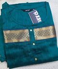 Zorra Silk Straight cut kurti
