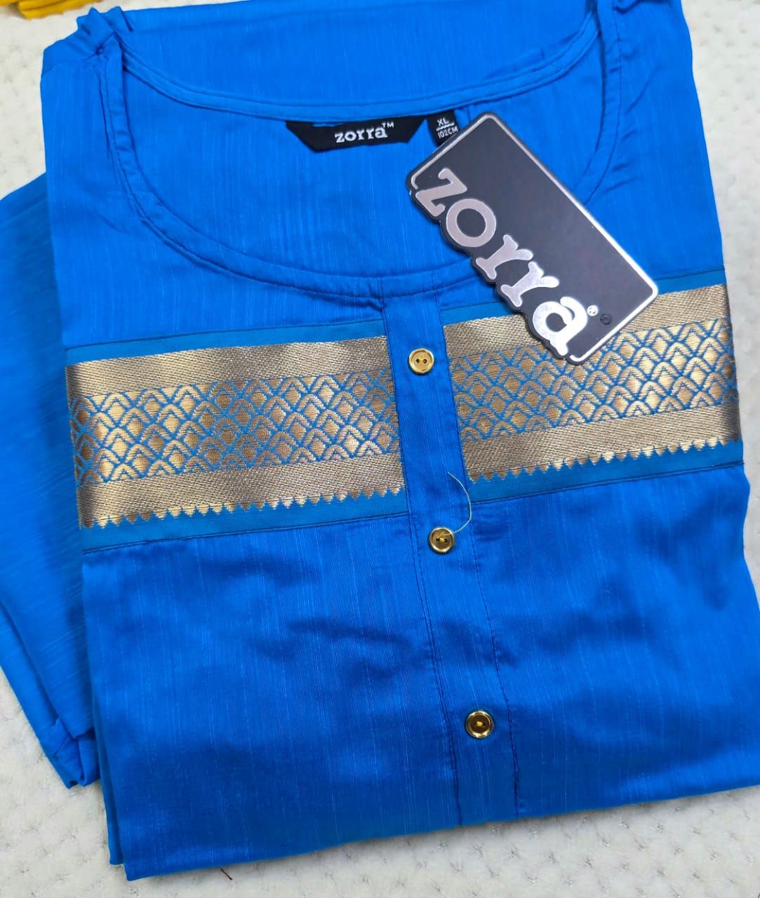 Zorra Silk Straight Cut Kurtis