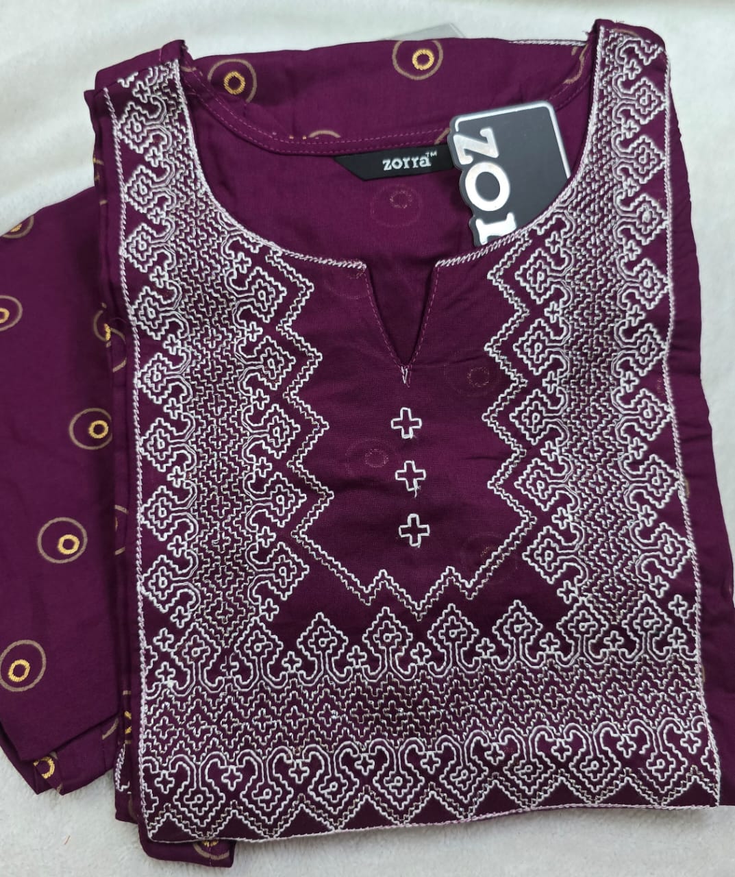 Zorra Rayon Straight Cut Kurtis